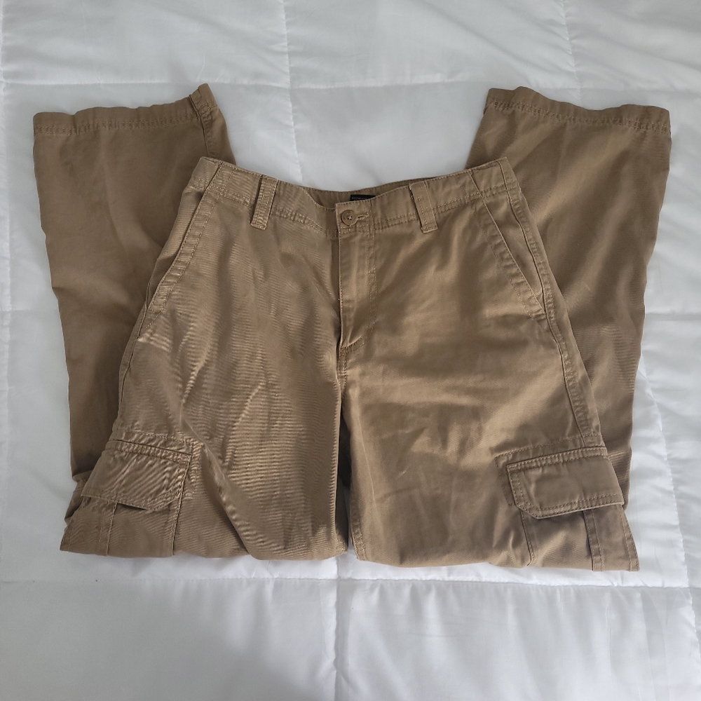 Y2K First wave cargo kakhi pants!